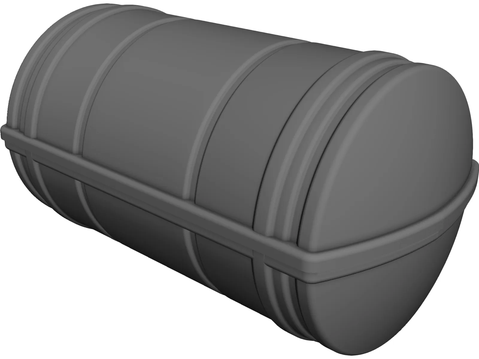 Liferaft 3D Model main preview