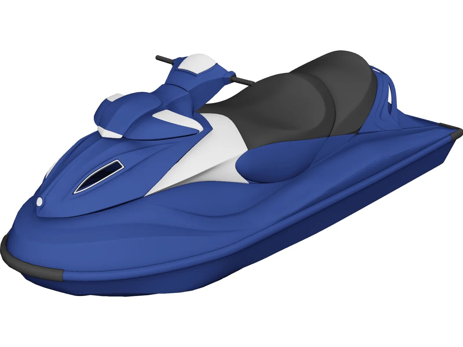 Jet Ski 3D Model main preview