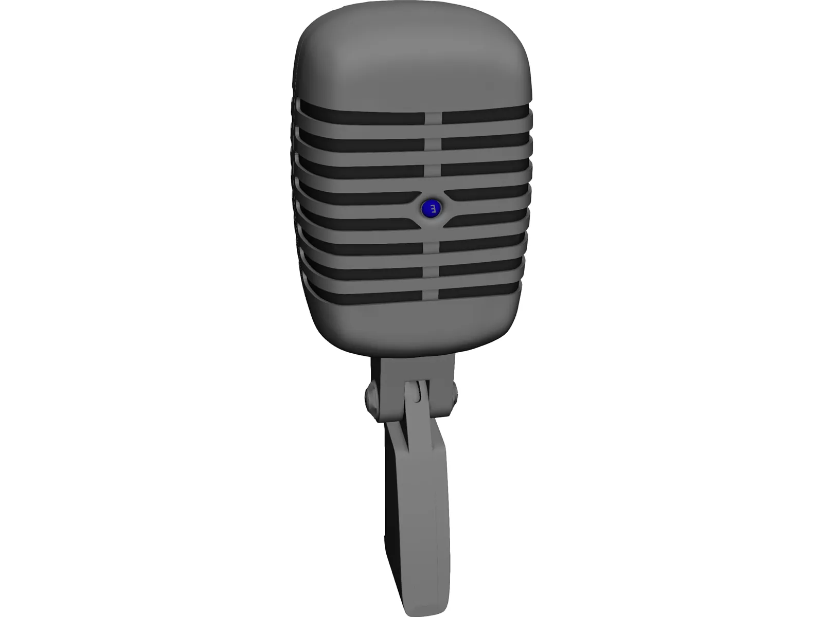 Microphone 3D Model main preview