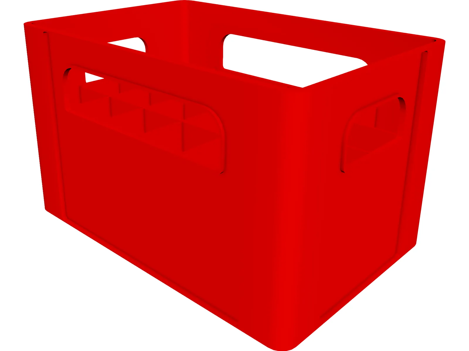 Crate 3D Model main preview