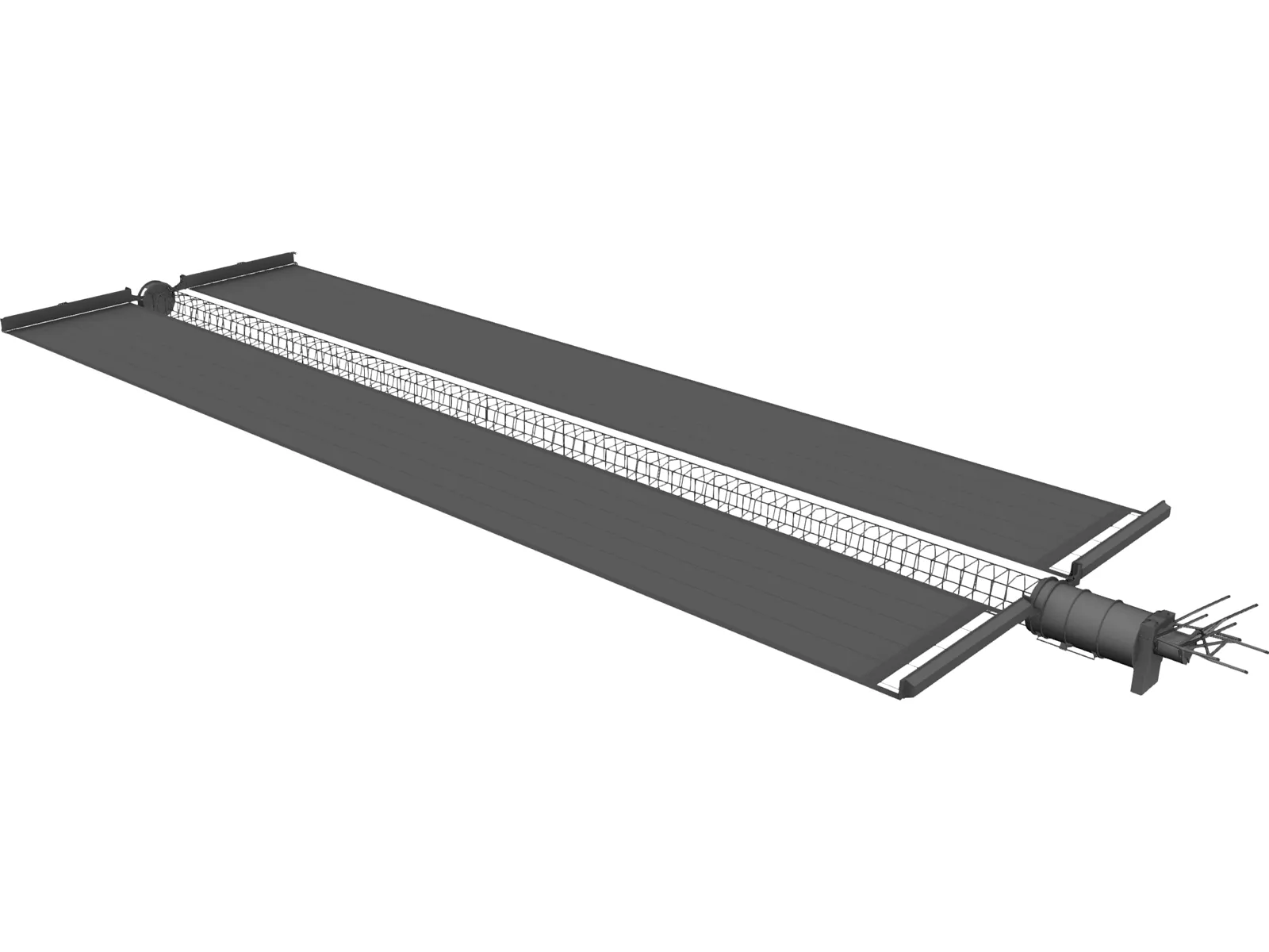 Solar Panel 3D Model main preview