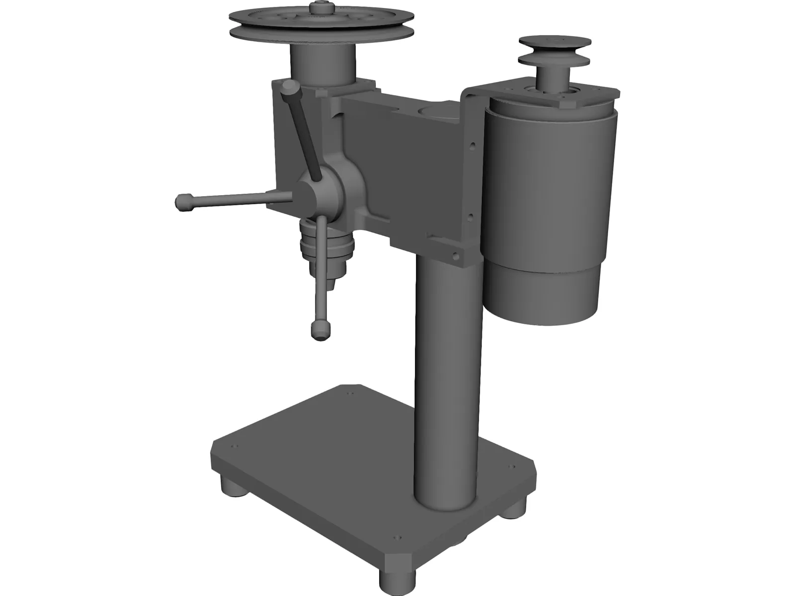 Drill 3D Model main preview