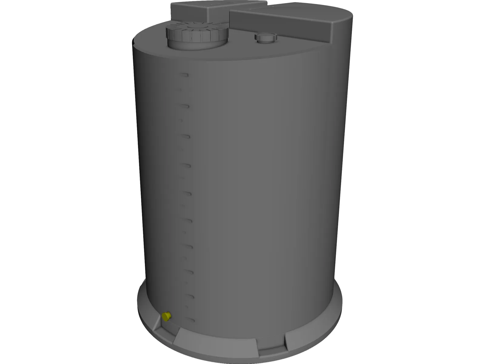 Chemical Tank 3D Model main preview