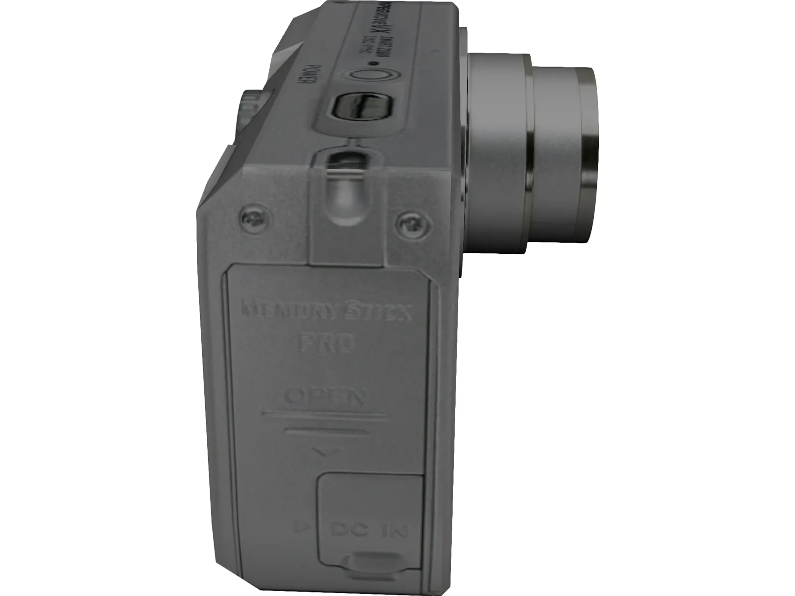 Sony Cyber-shot DSC P150 Camera 3D Model main preview