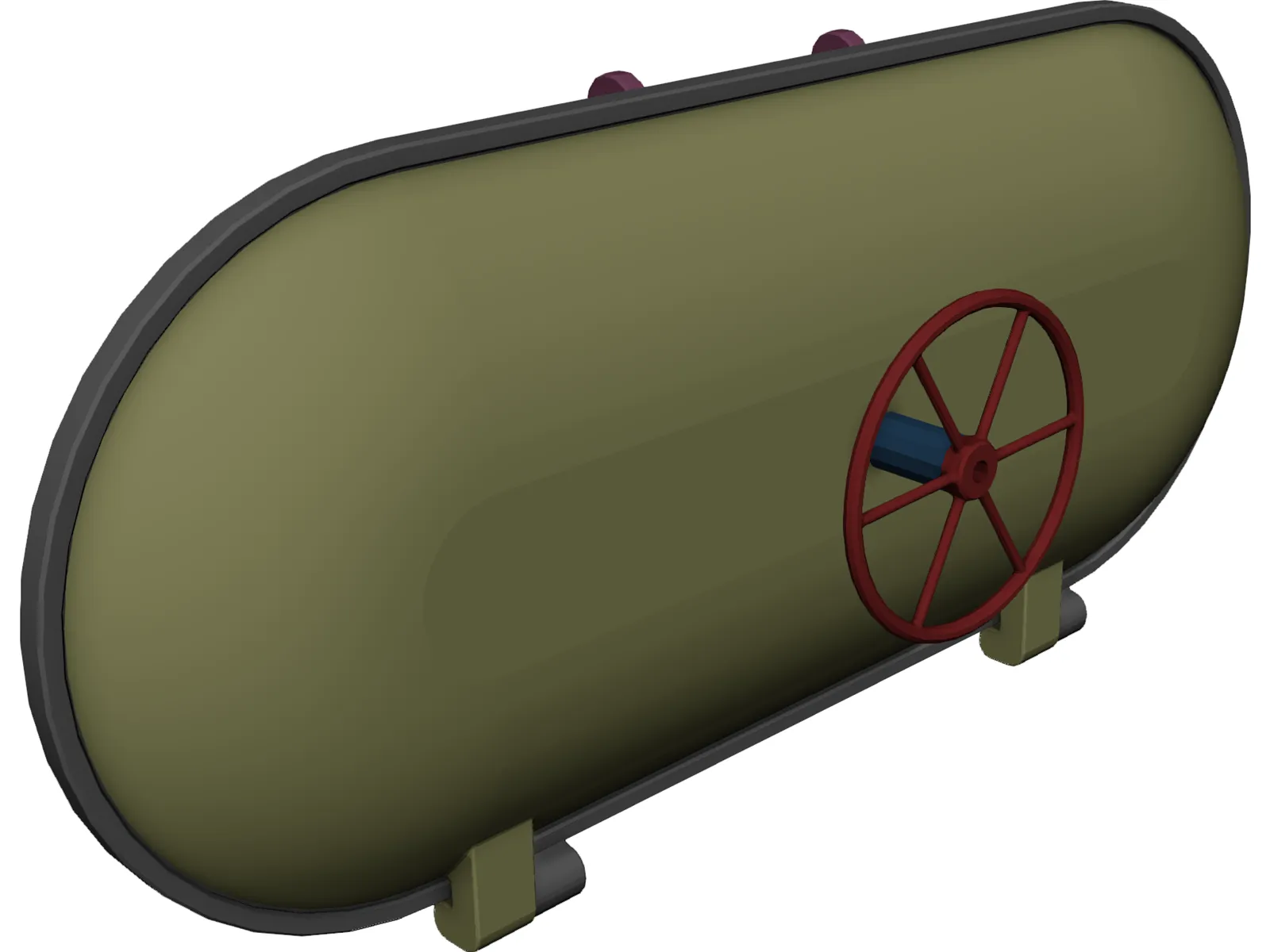 Hatch Pressure Assembly 3D Model main preview