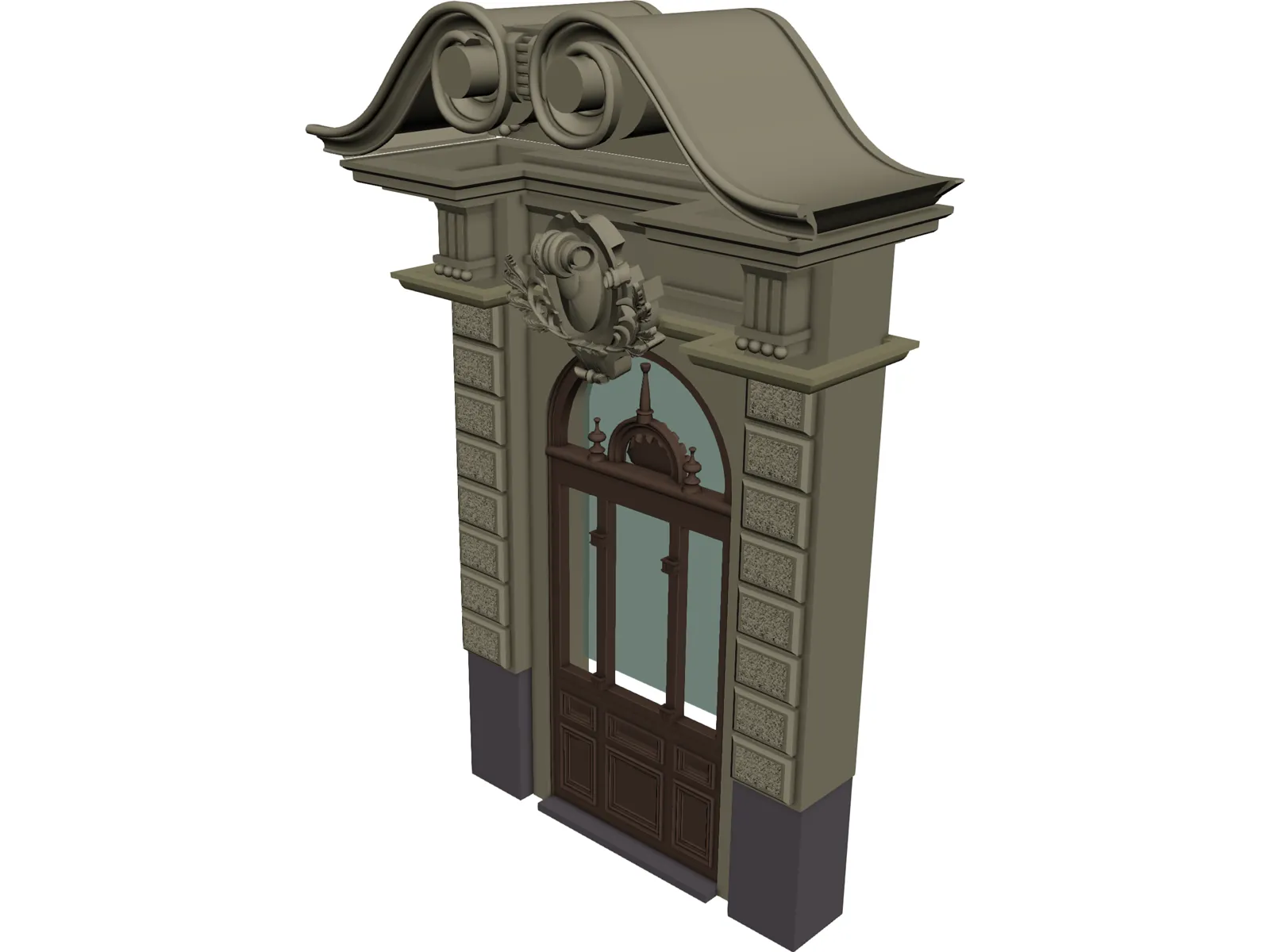 Door 3D Model main preview