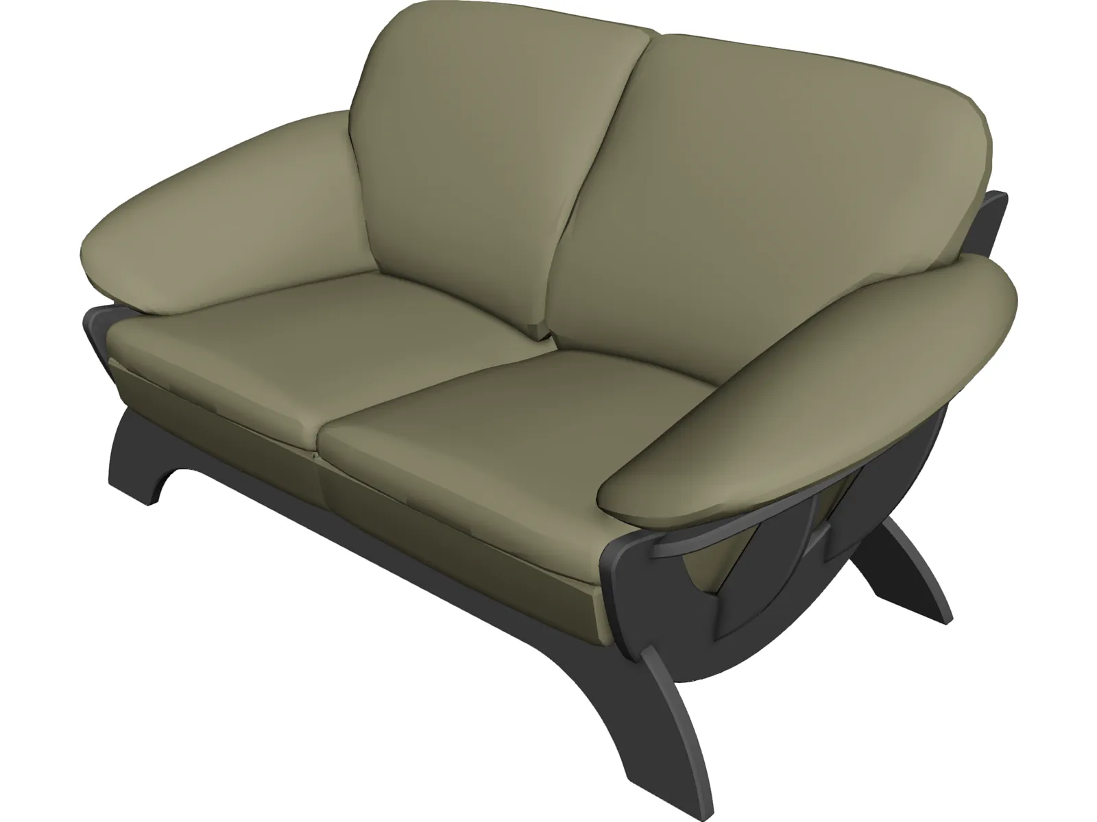 Sofa 3D Model main preview