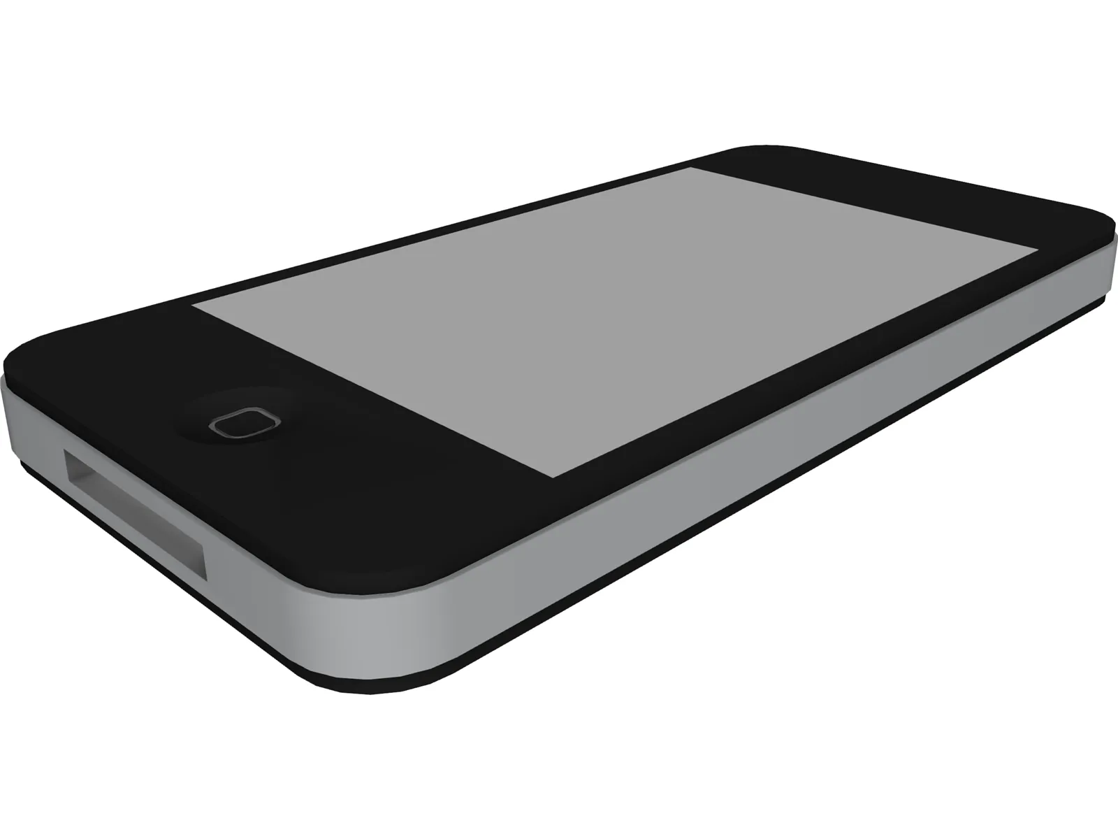 Apple iPhone 4 3D Model main preview