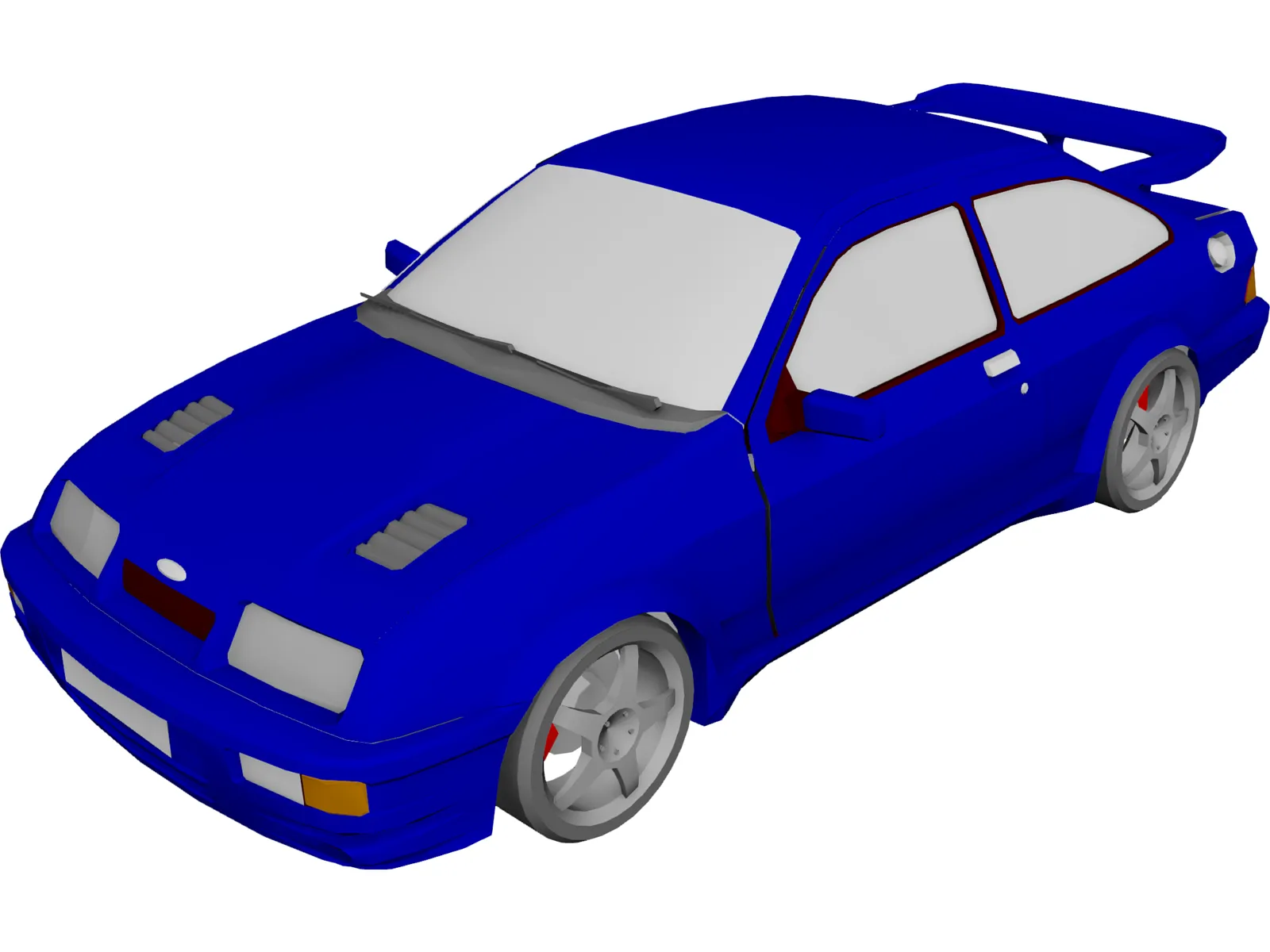 Ford Sierra RS Cosworth MK1 3D Model main preview
