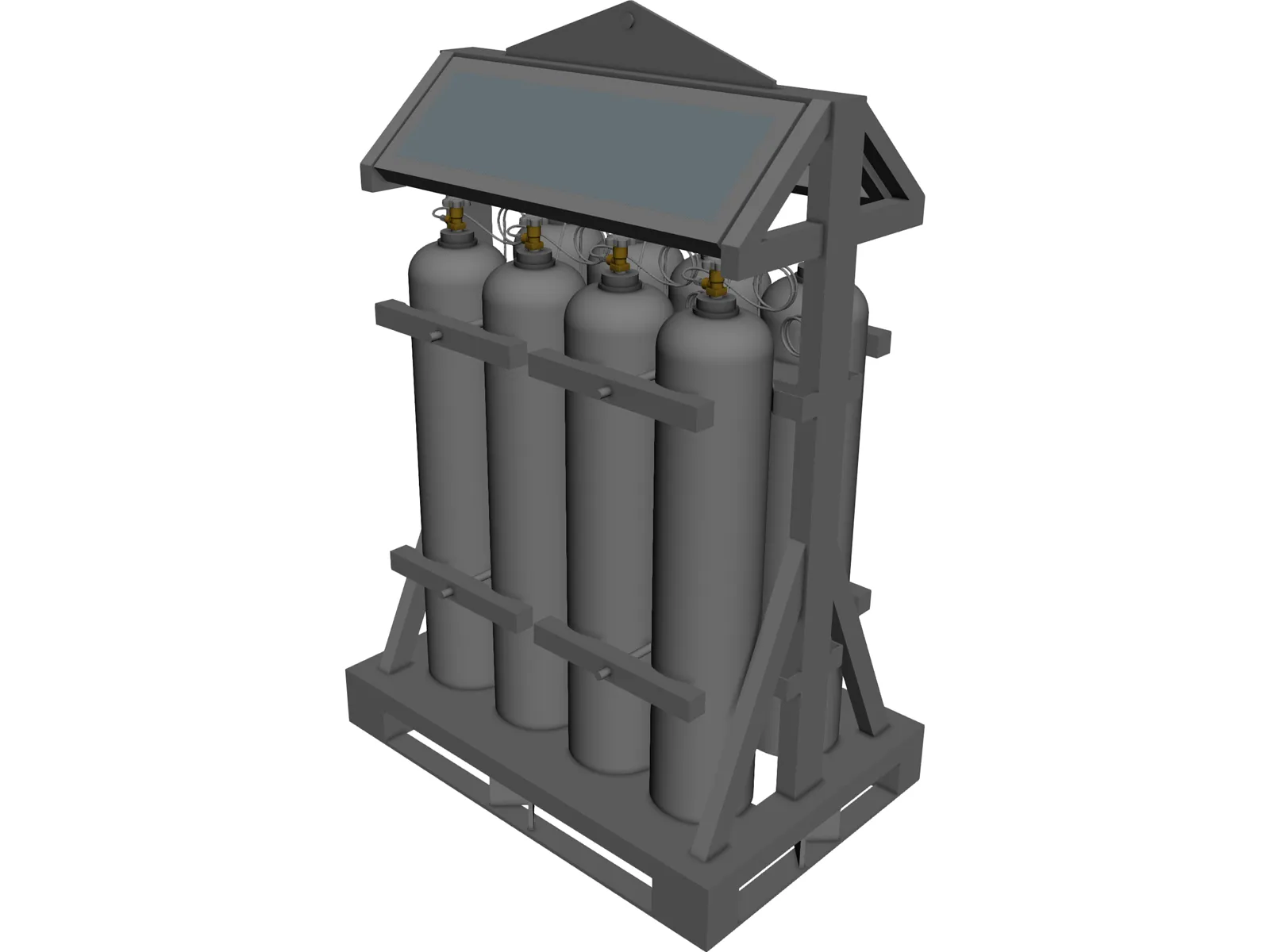 Acetylene 8x41L 3D Model main preview