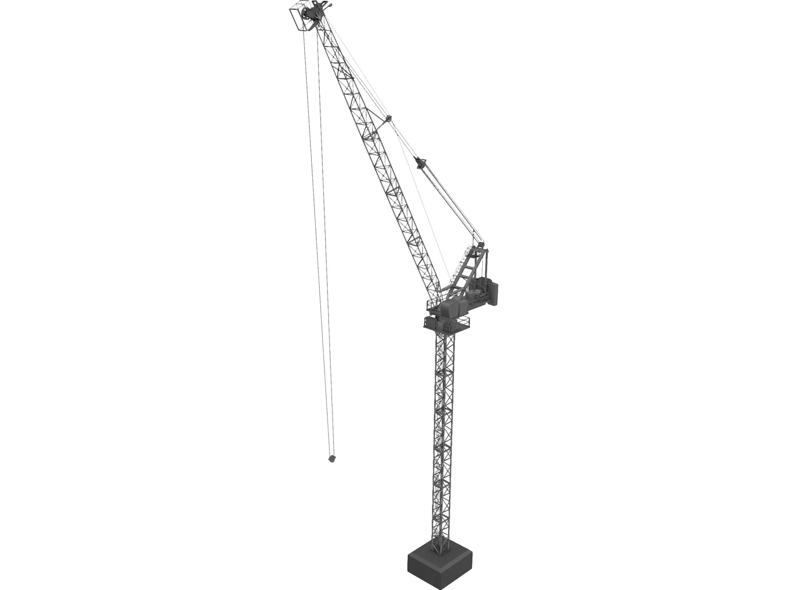 Crane 3D Model main preview