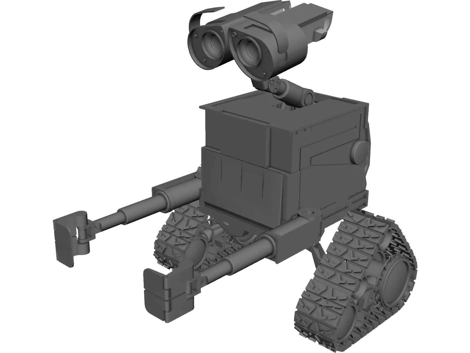 WALL-E 3D Model main preview