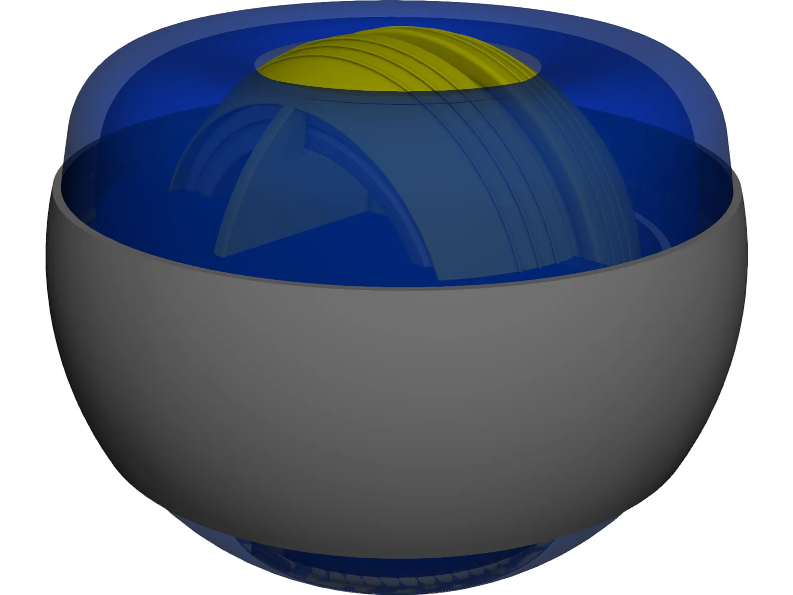 Gyroscope 3D Model main preview