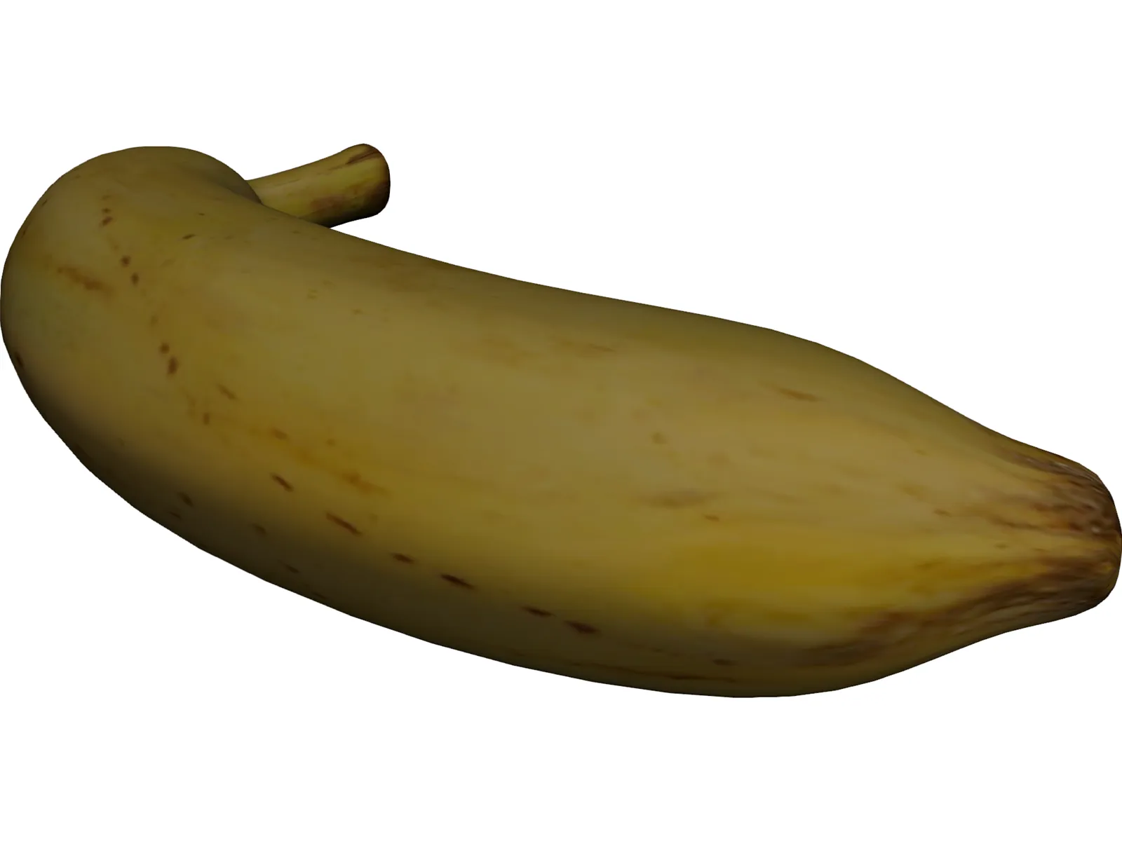 Banana 3D Model main preview