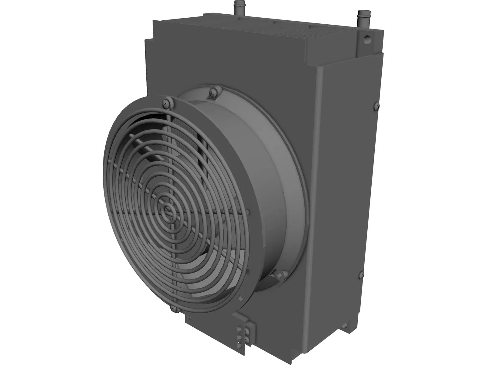 LC-200 TEC Air Cooled Liquid Chiller 3D Model main preview