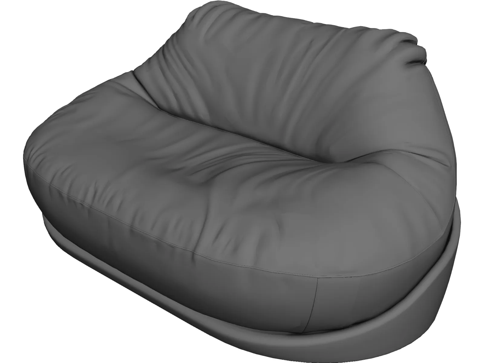 Serralunga Sofa 3D Model main preview