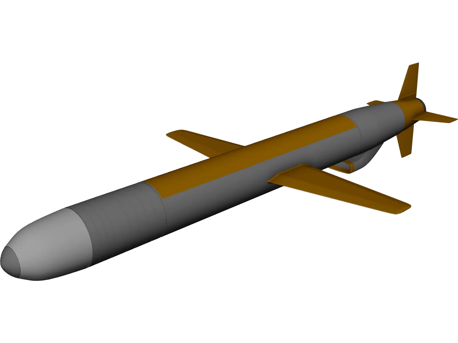 BGM-109 Tomahawk 3D Model main preview