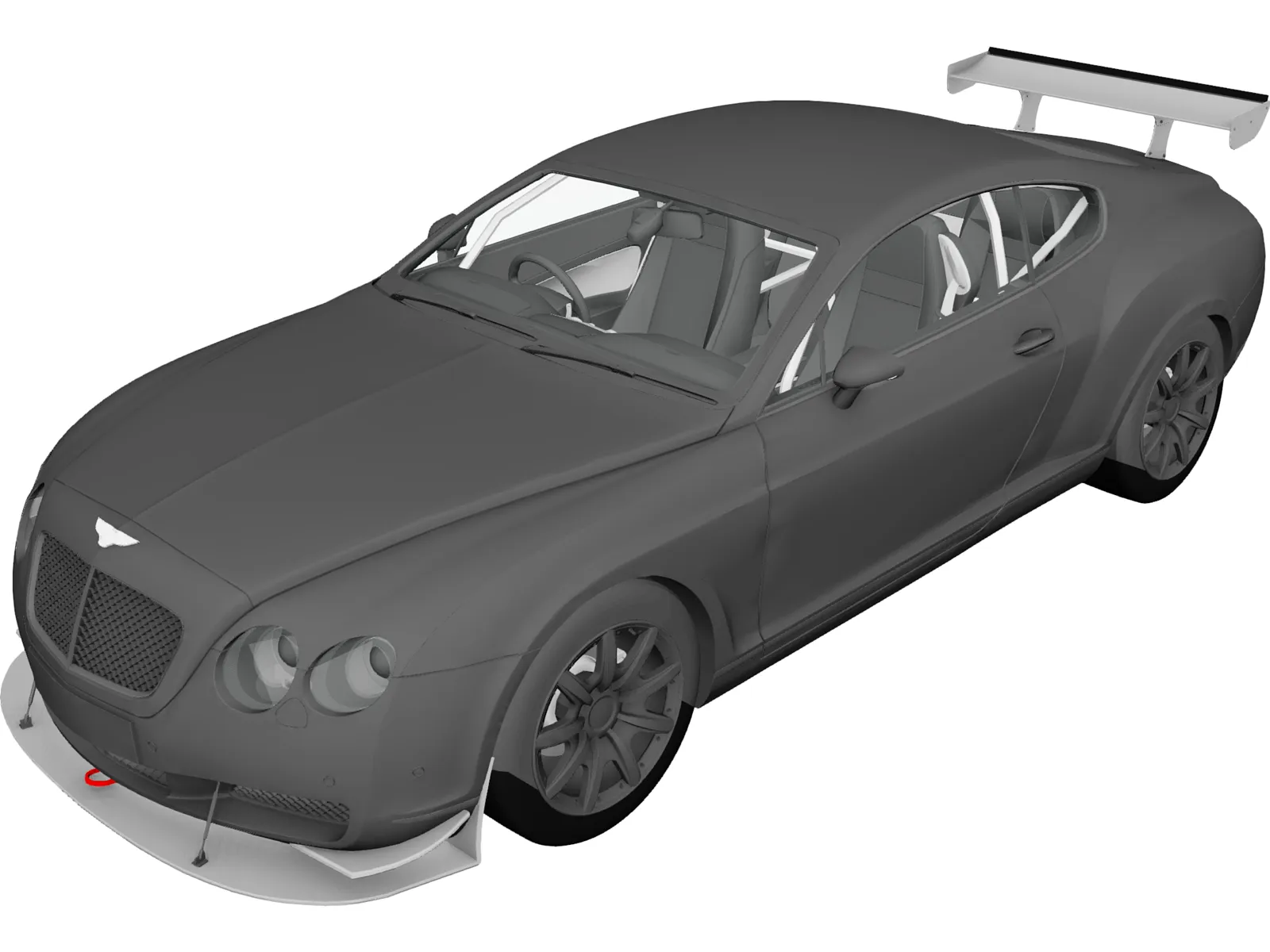 Bentley Continental (2004) 3D Model main preview