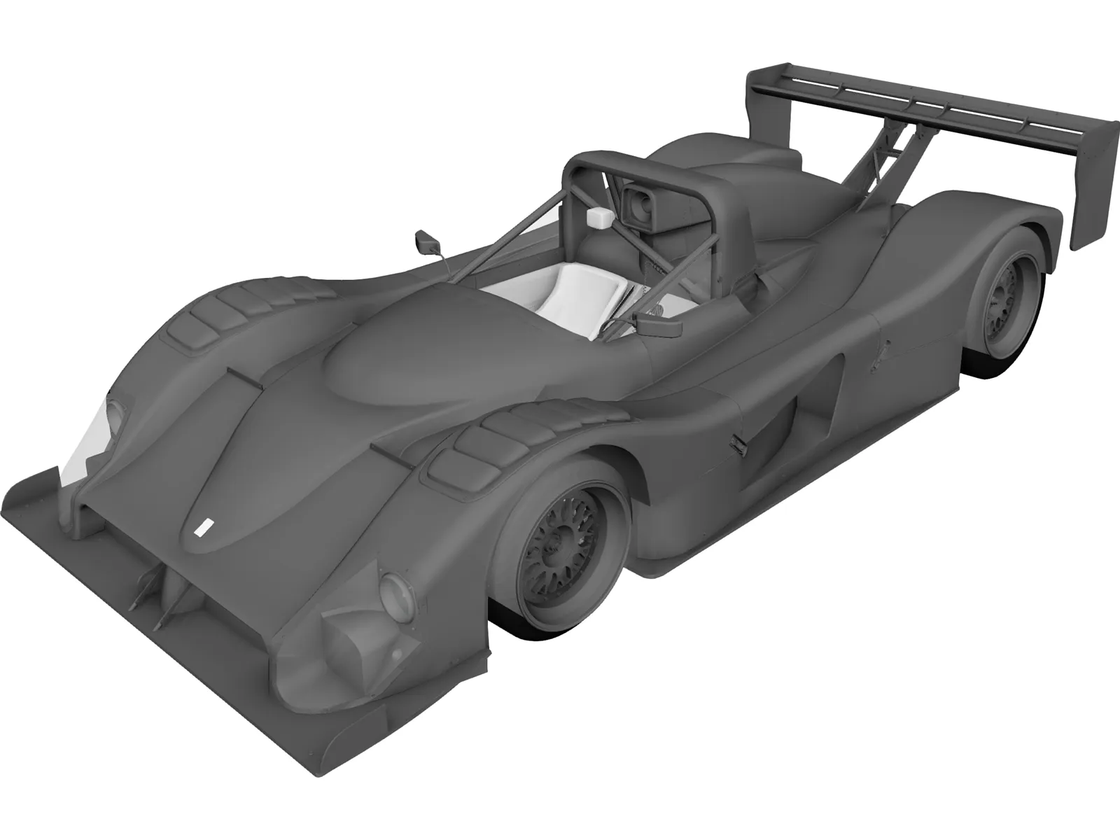 Ferrari 12 333SP 3D Model main preview