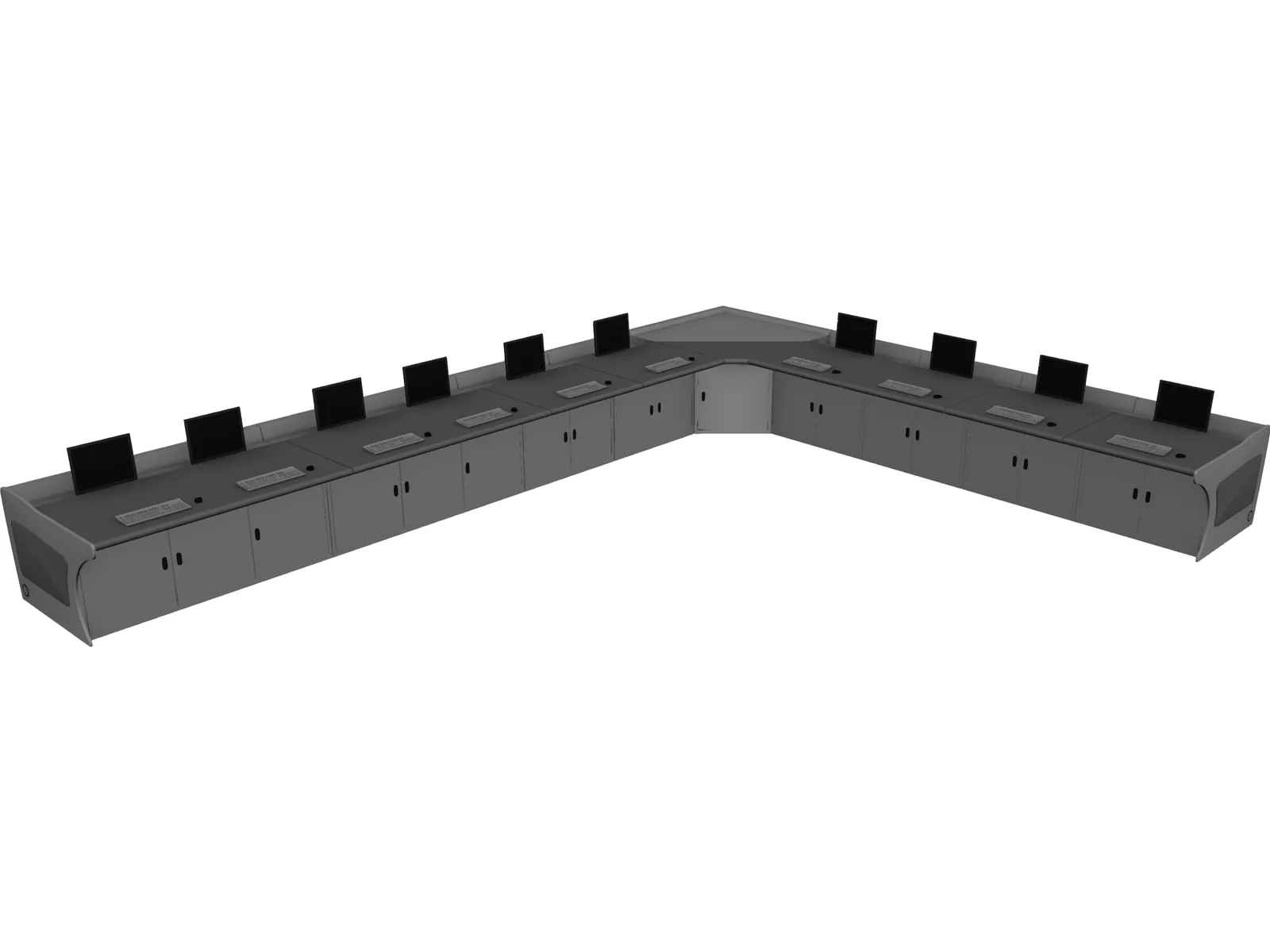 Console 3D Model main preview