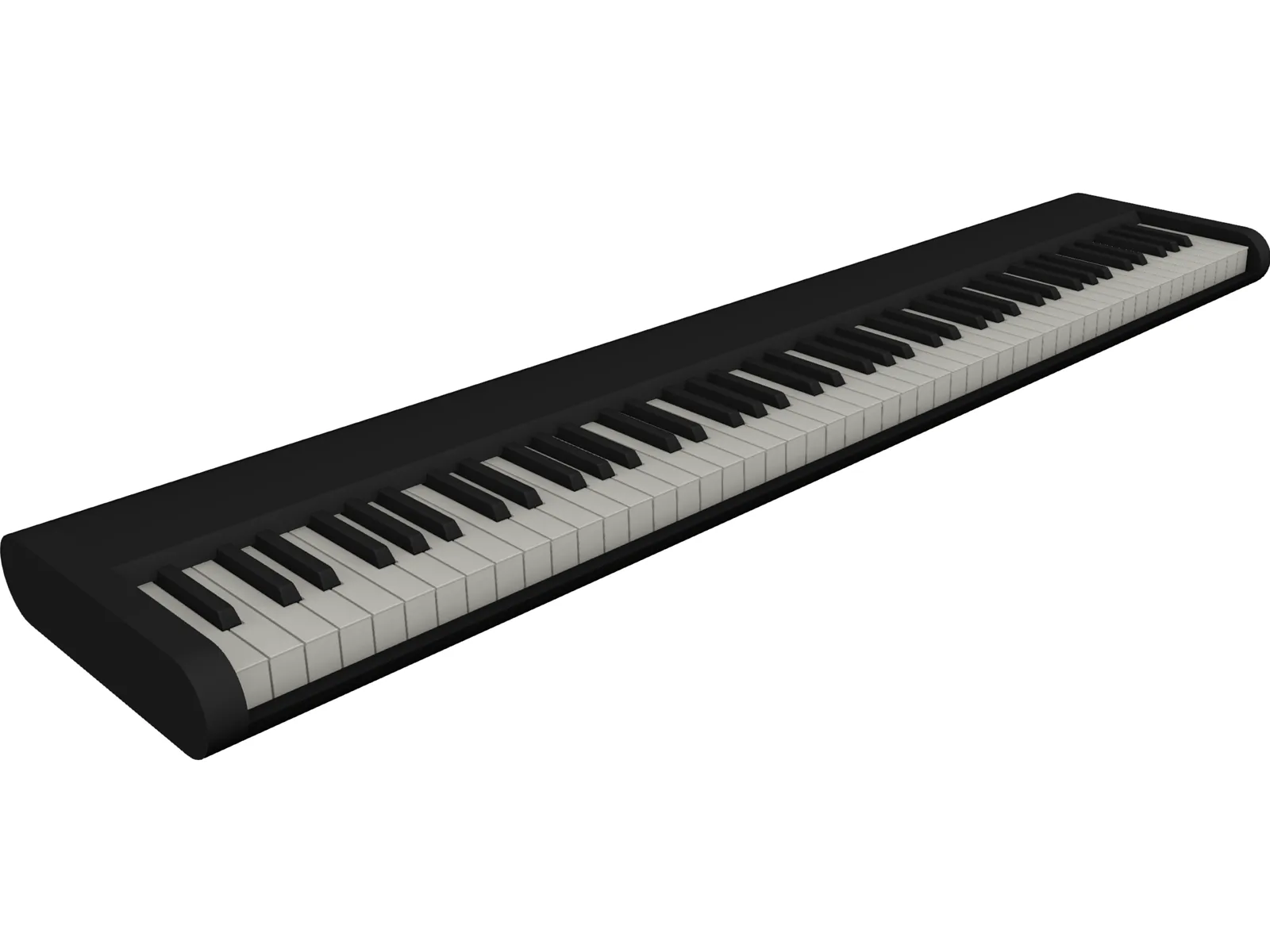 M-Audio Keyboard 3D Model main preview