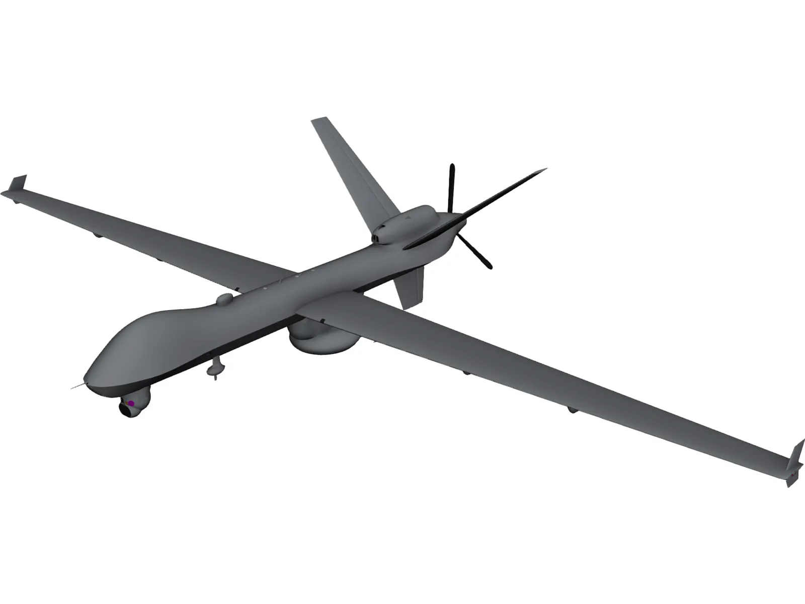 MQ-9 Guardian 3D Model main preview