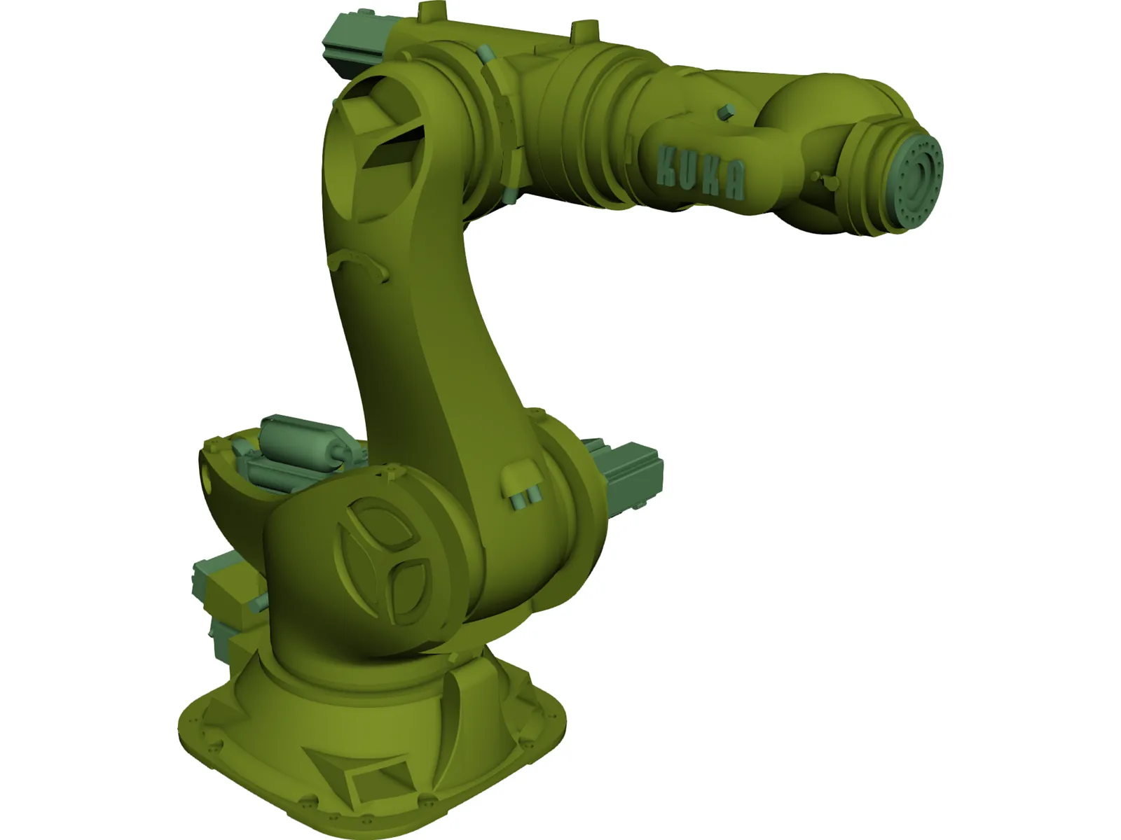 Kuka Robot KR1000 Titan 3D Model main preview