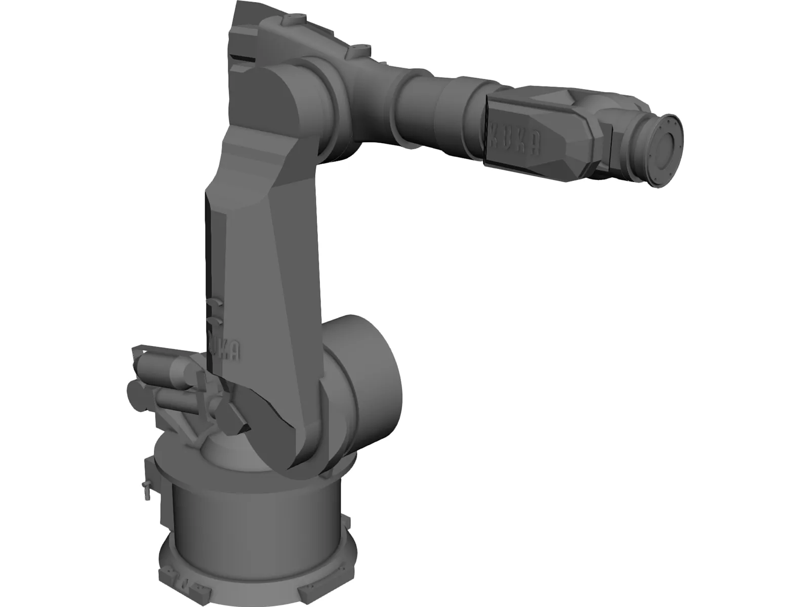 Kuka Robot KR500 3D Model main preview