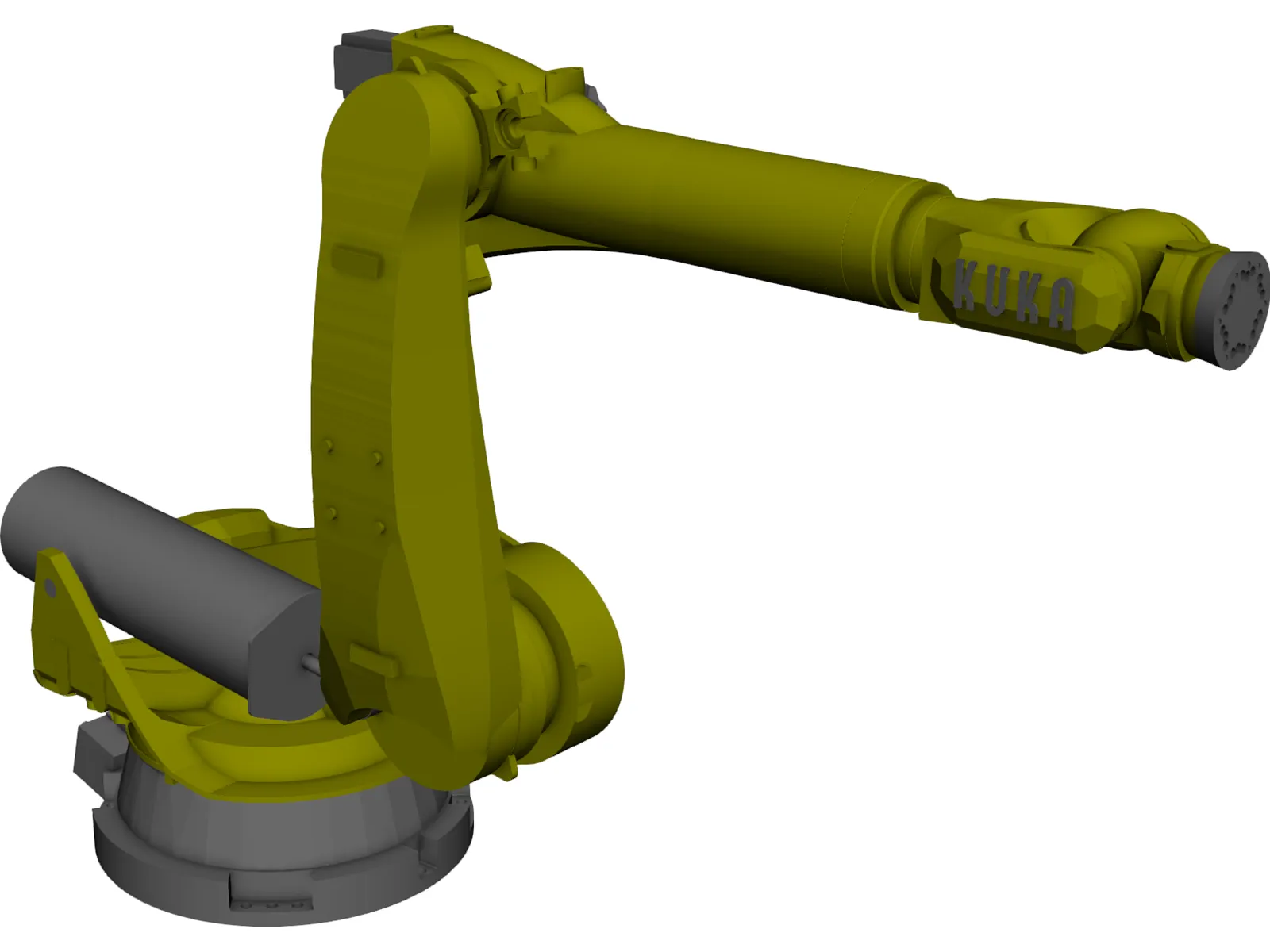 Kuka Robot KR210 3D Model main preview
