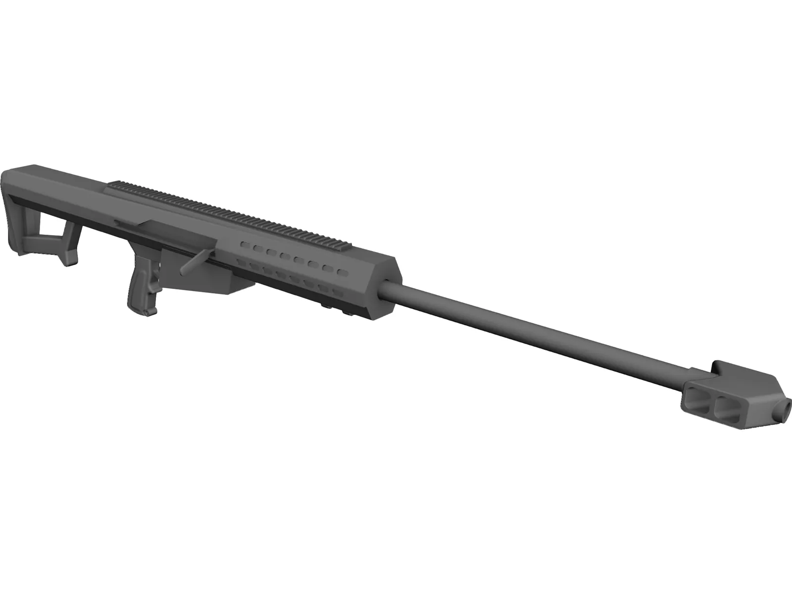 M106 3D Model main preview