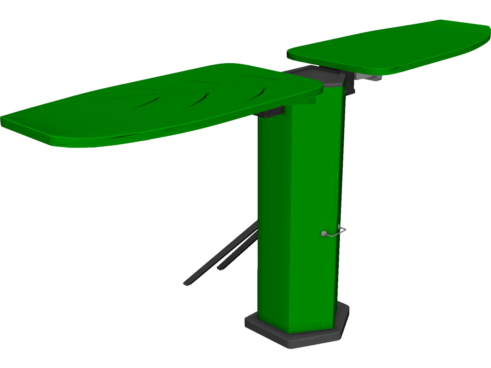 Collapsible Stand Stove 3D Model main preview