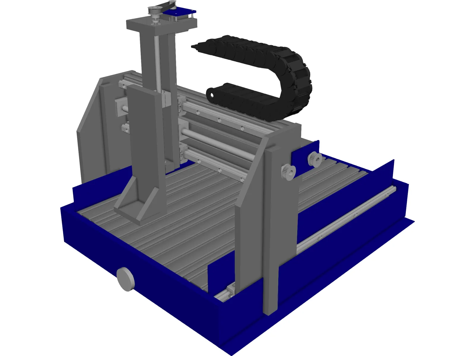 CNC Stepper 3D Model main preview