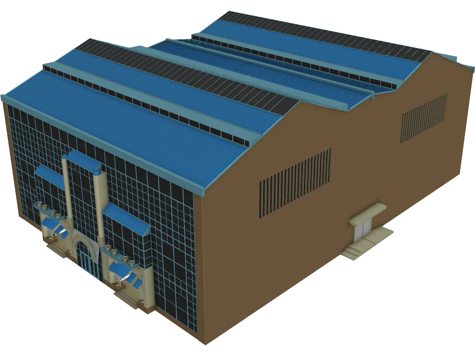 Manufacture 3D Model main preview