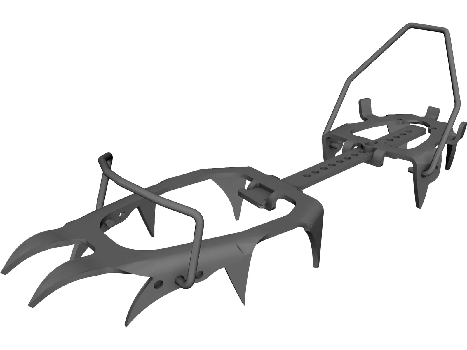 Mountainerin Crampon 3D Model main preview
