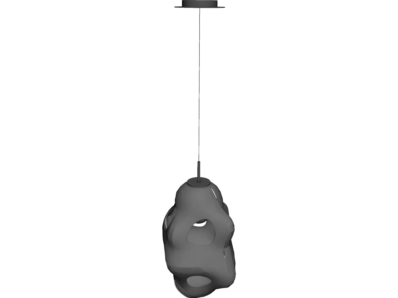 Ceiling Lamp Sospesa 3D Model main preview