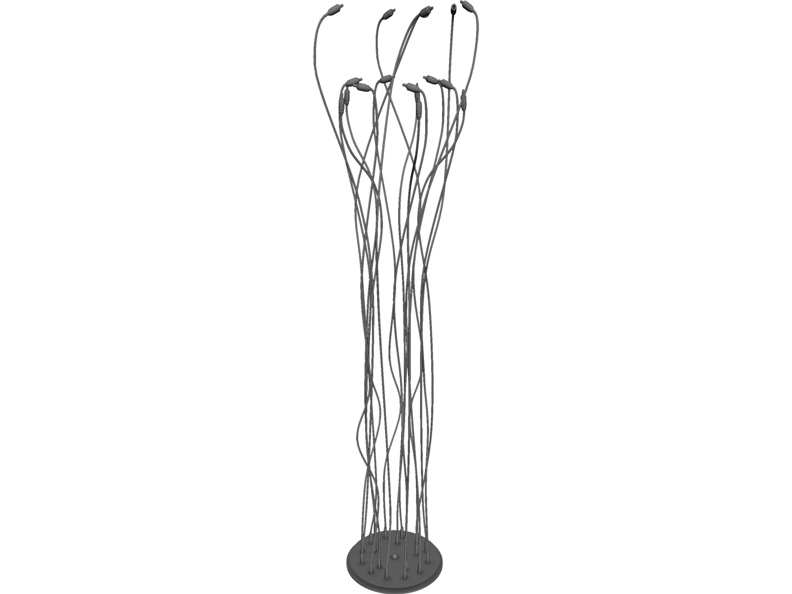 Ceiling Lamp Terra 3D Model main preview