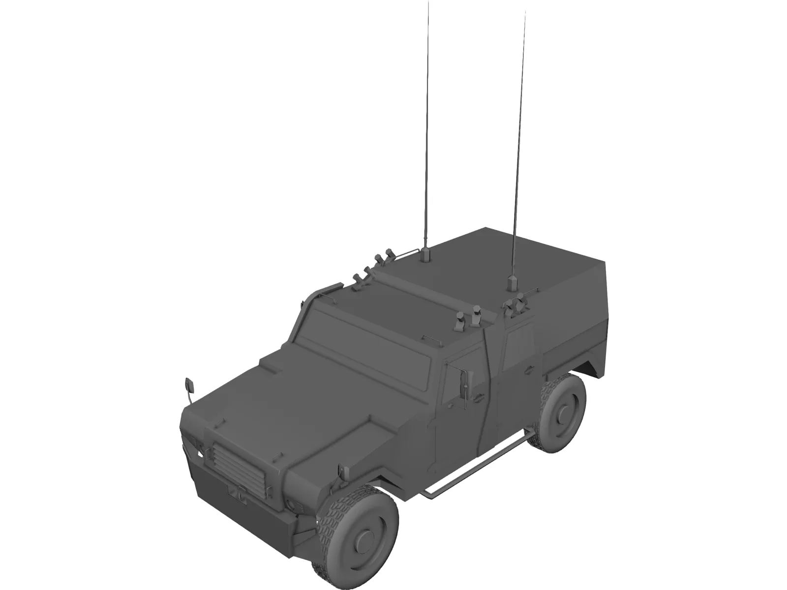 MOWAG Eagle IV 3D Model main preview