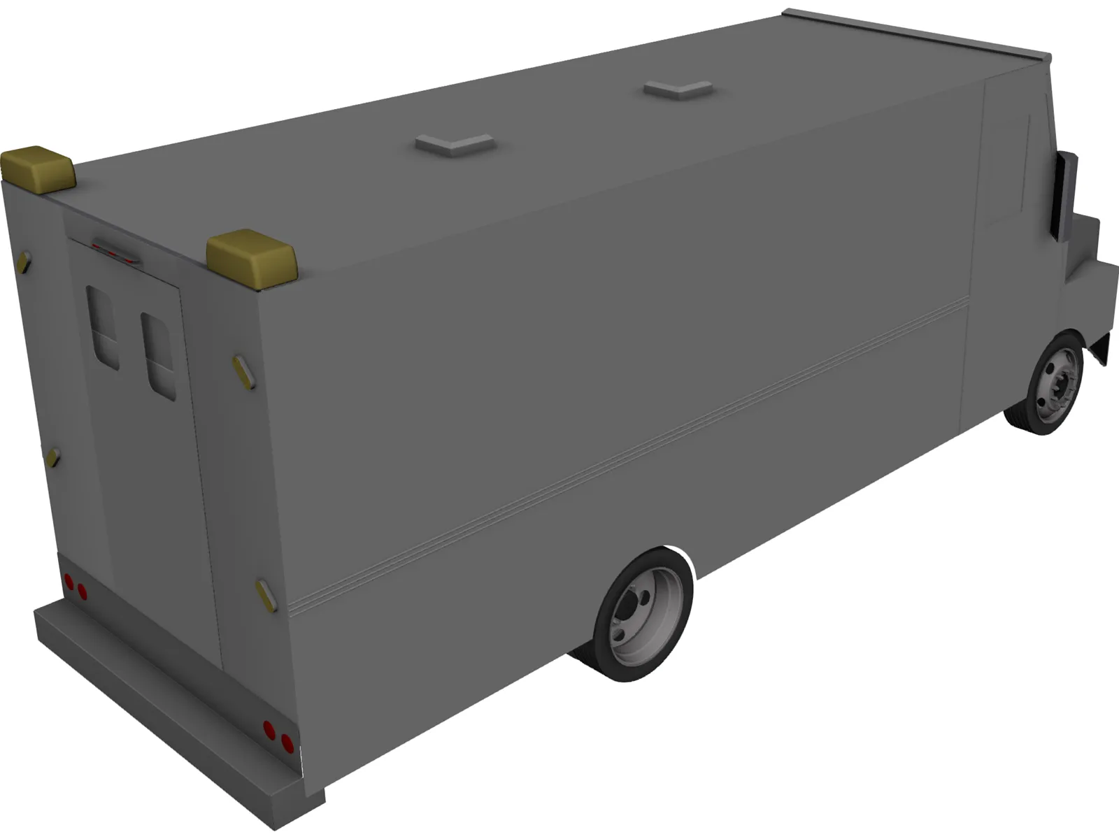 Freightliner MT-55 3D Model main preview