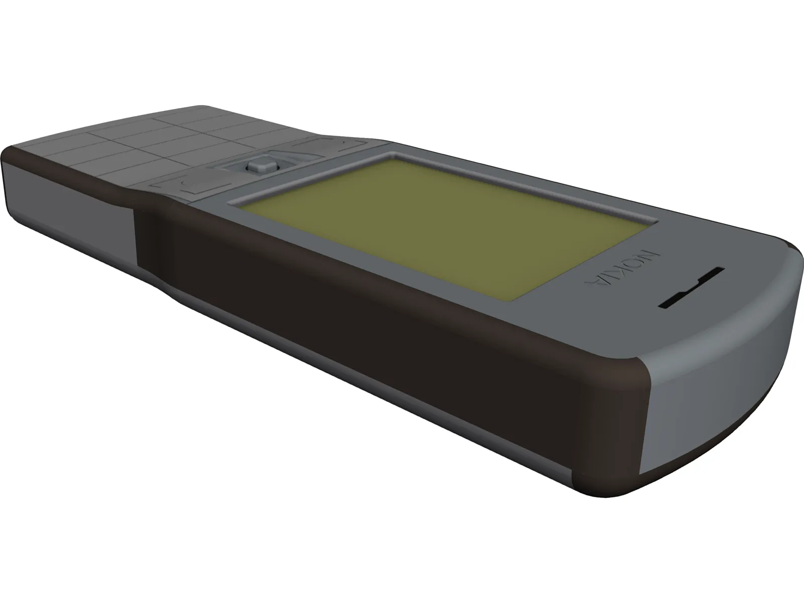 Nokia E50 Mobile Phone 3D Model main preview