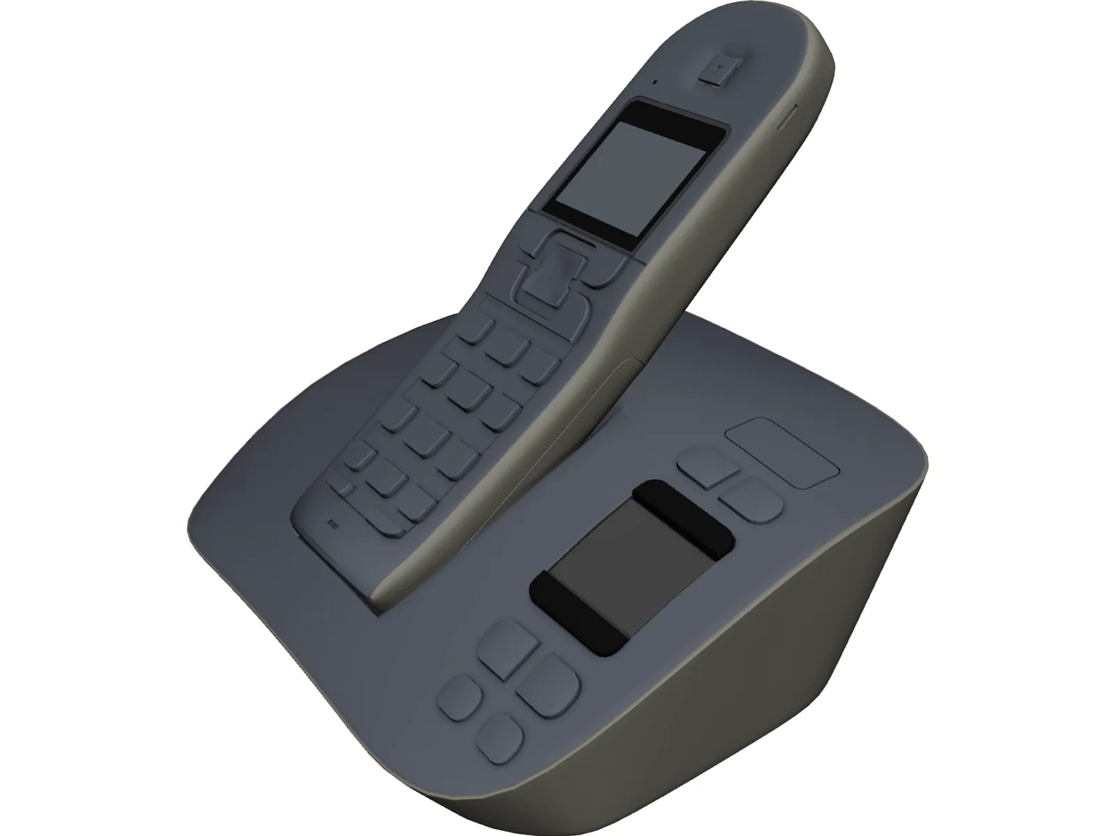 Philips N080211 Phone 3D Model main preview