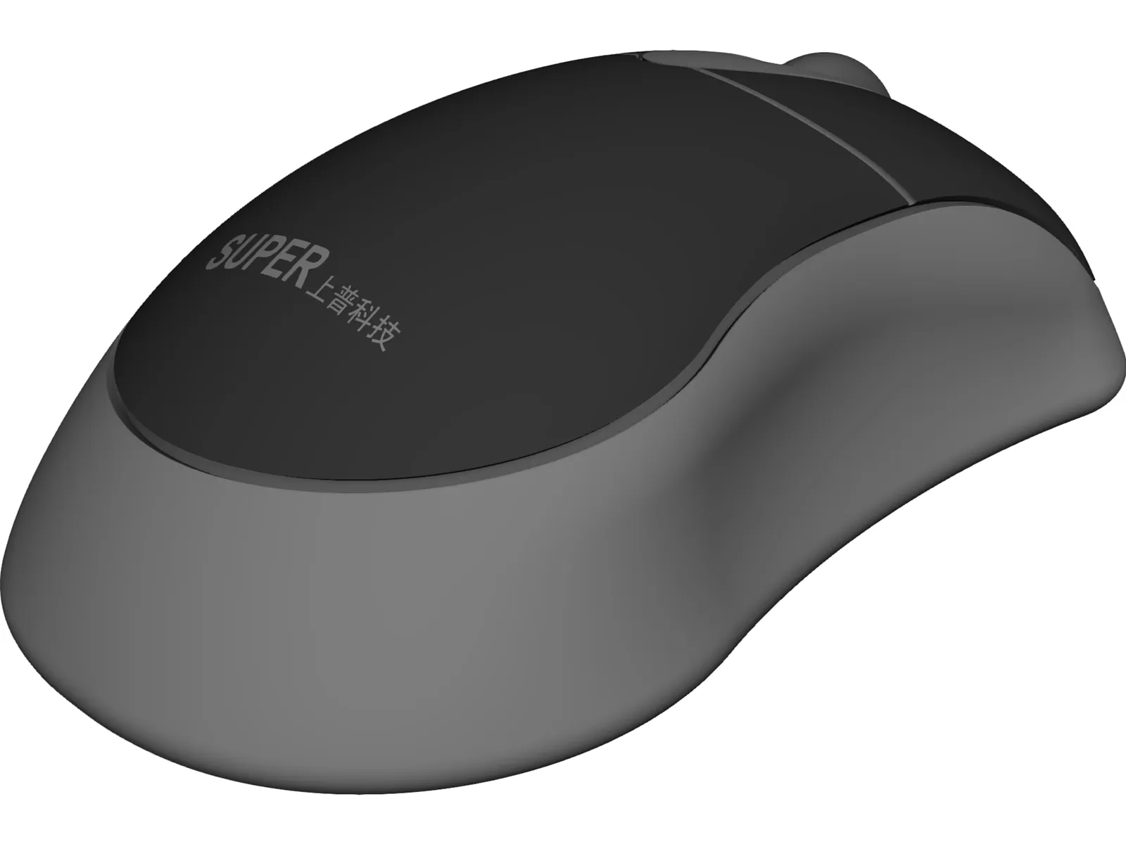 Mouse PC 3D Model main preview