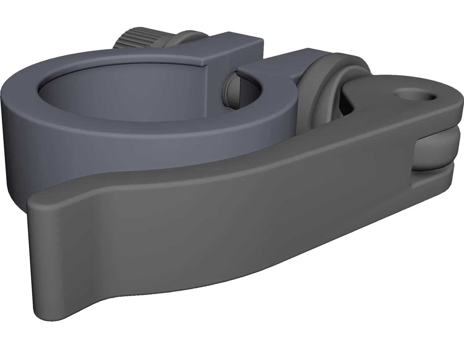 Bicycle Seat Clamp 3D Model main preview