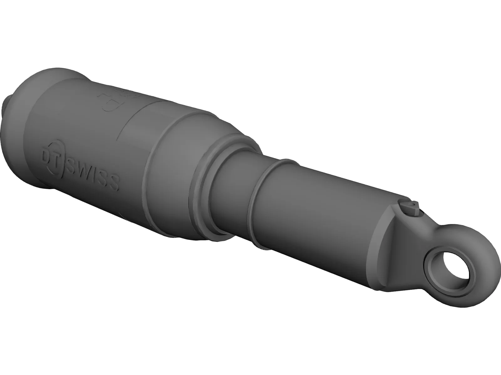 DT Swiss MTB Shock Rear Damper 3D Model main preview