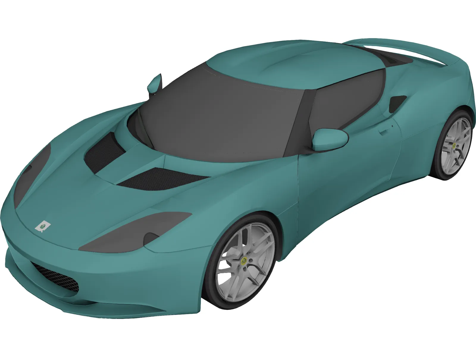 Lotus Evora 3D Model main preview