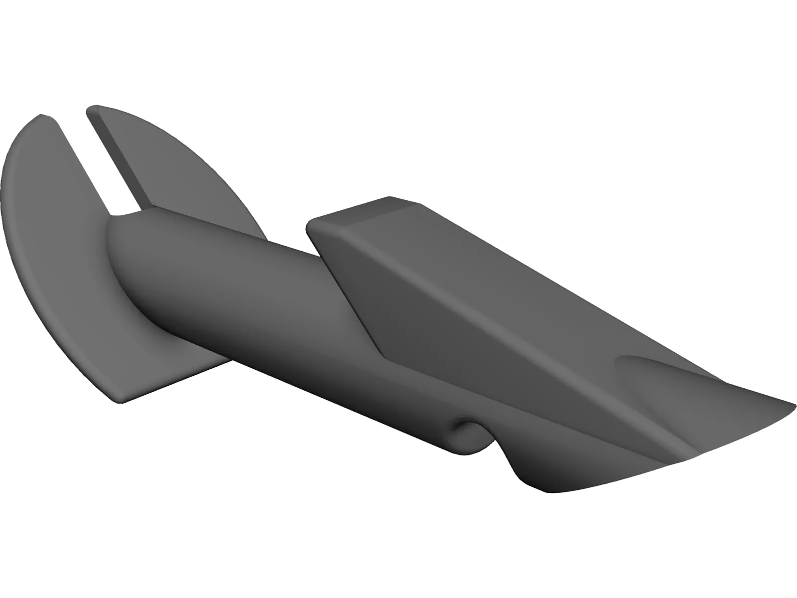 Glaucoma Implant 3D Model main preview