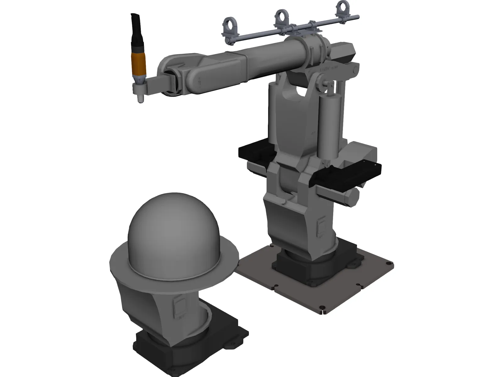 Fanuc S420iF 3D Model main preview