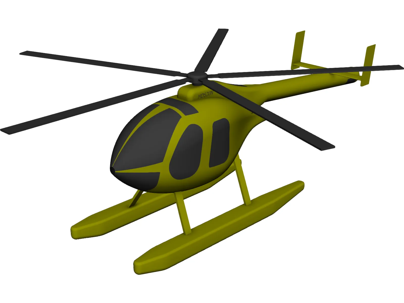 MD520N 3D Model main preview