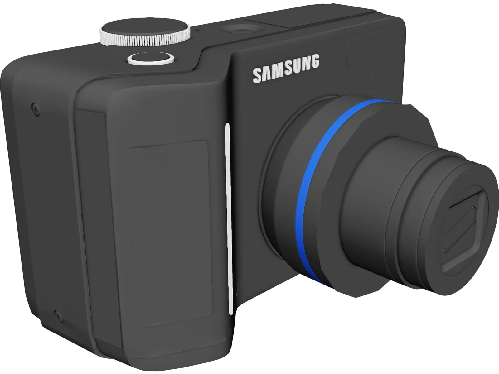Samsung s1050 Camera 3D Model main preview