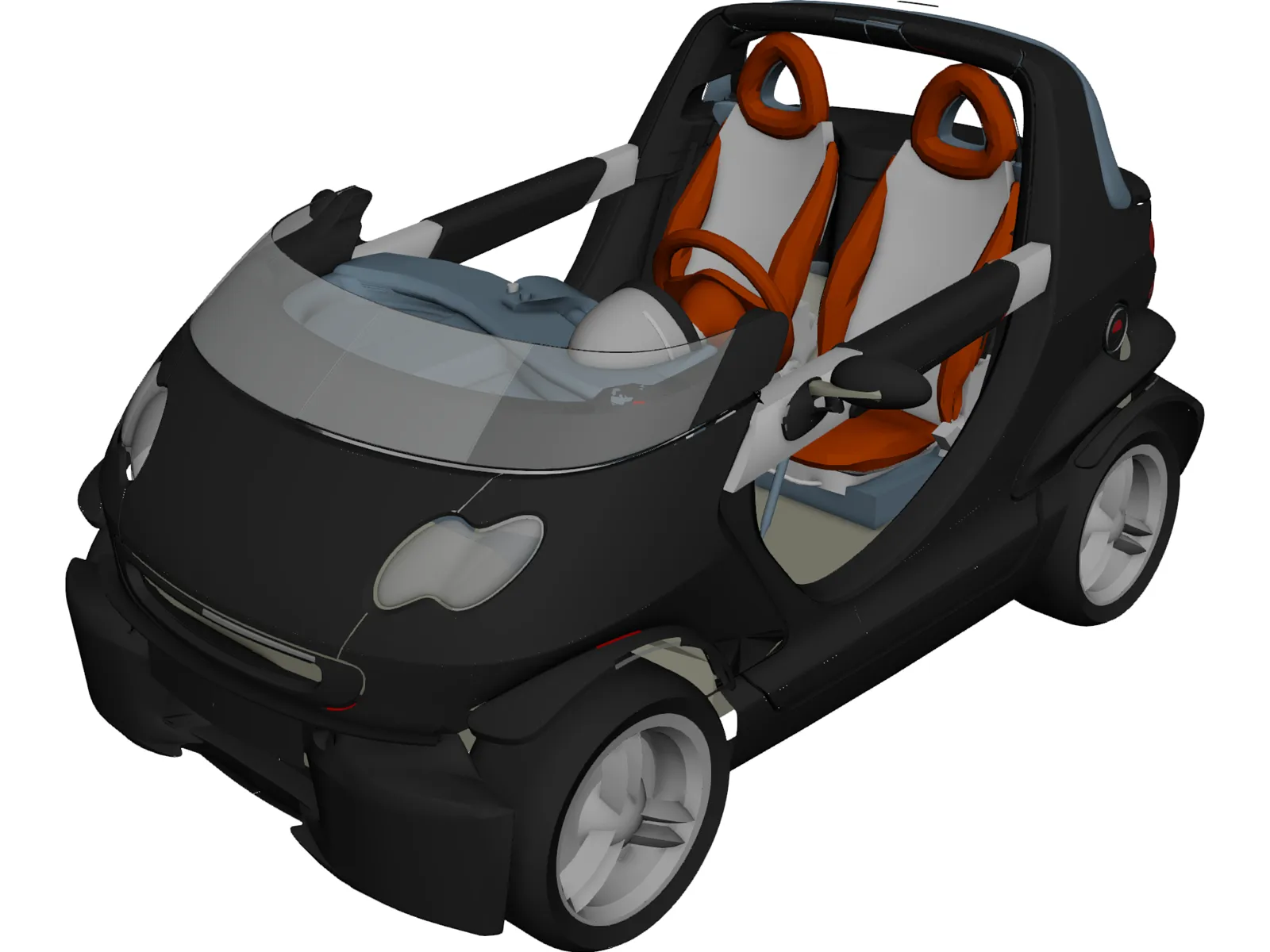 SMART Crossblade 3D Model main preview