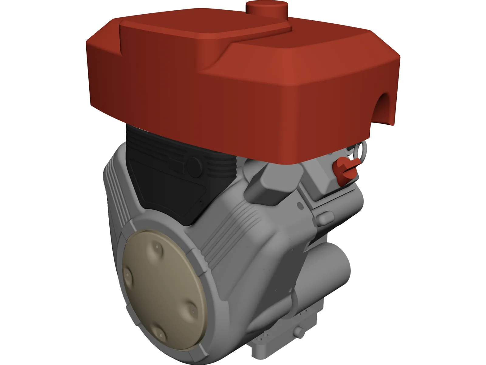 Vanguard 356400 Engine 3D Model main preview